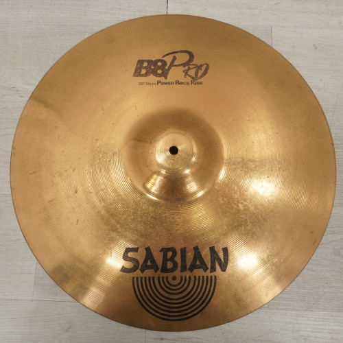 Used Sabian 20" B8 Pro Power Rock Ride Cymbal 40015-S000327377