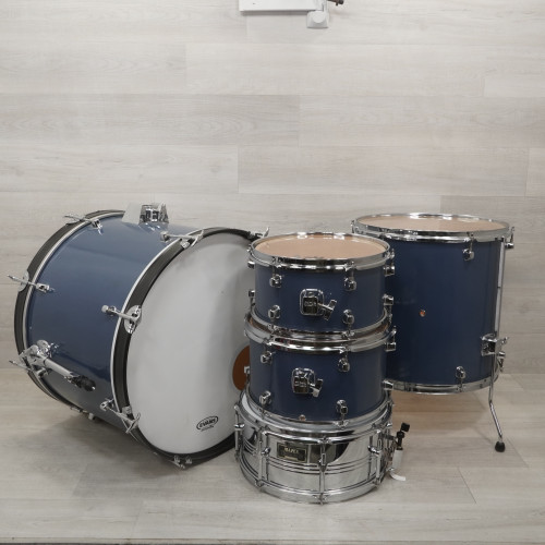 Used Mapex Venus Drum Shells And Hardware Blue 40015-S000327381