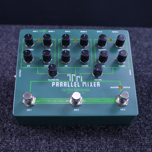 Used Electro Harmonix (E/H) TRI PARALLEL MIXER PEDAL A/B/Y Switch 40123-S000130070