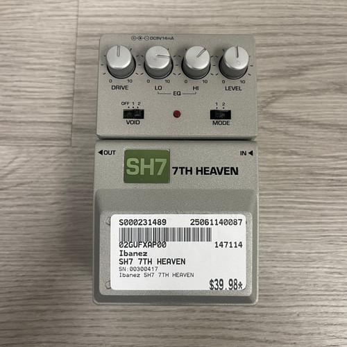 Vist Large View of Product Image Which is Used - Ibanez SH7 7TH HEAVEN Distortion Pedal
