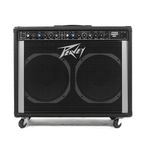 Used Peavey STEREO CHORUS 400 2 x 12 Solid State Amplifier 2 x 12