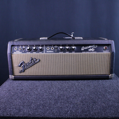 Used Fender BASSMAN AMP 1965 Vintage Tube Guitar Head 40123-S000130074