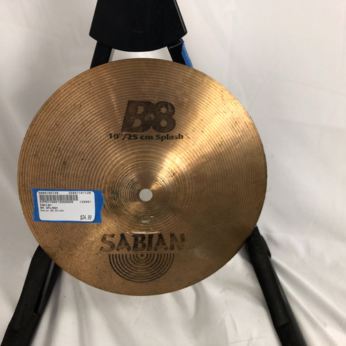 Used Sabian B8 SPLASH Splash Cymbal 10" 41128-S000105748