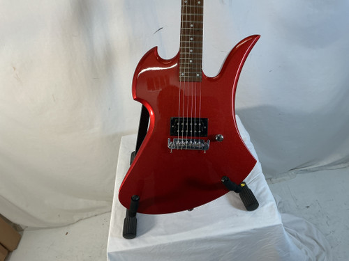 Used BC Rich BRONZE SERIES MOCKING BIRD Pointy Electric Guitar Red 6-String 40012-S000302412