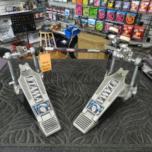 Used Tama IRON COBA POWER GLIDE DOUBLE KICK PEDAL Kick Drum Pedal 40105-S000076063
