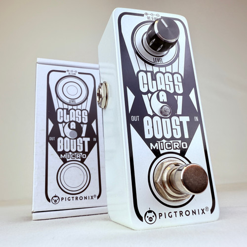 Vist Large View of Product Image Which is Used Pigtronix Class A Boost Micro Guitar Pedal 41121-S000050784