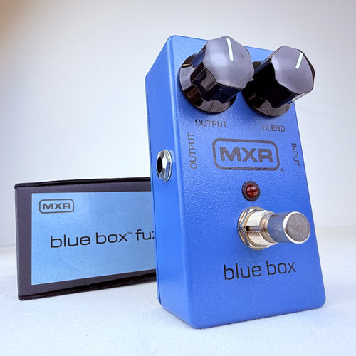 Used MXR M103 Blue Box  Fuzz Guitar Pedal 41121-S000050827