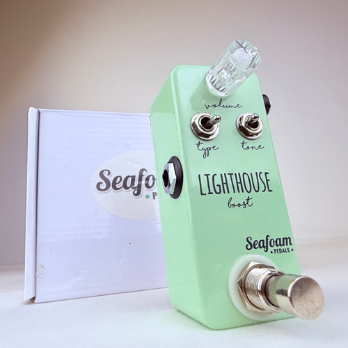 Used Seafoam Pedals Lighthouse Boost Mini Guitar Pedal 41121-S000050833