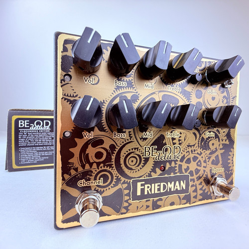 Vist Large View of Product Image Which is Used Friedman BE-OD Deluxe Dual Overdrive Pedal Guitar Pedal 41121-S000050839