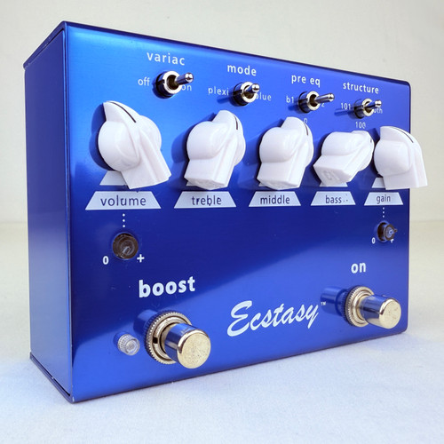 Vist Large View of Product Image Which is Used Bogner Ecstasy Blue Guitar Pedal 41121-S000050840