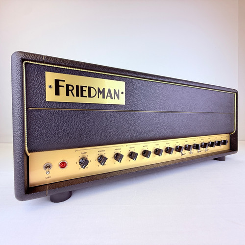Vist Large View of Product Image Which is Used Friedman BE-50 Deluxe 3-Channel 50W Tube Amplifier Head 41121-S000050855