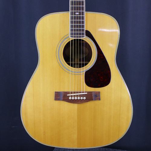 Used Yamaha FG-345 ACOUSTIC Laminate Top Acoustic Guitar Natural 40123-S000130086