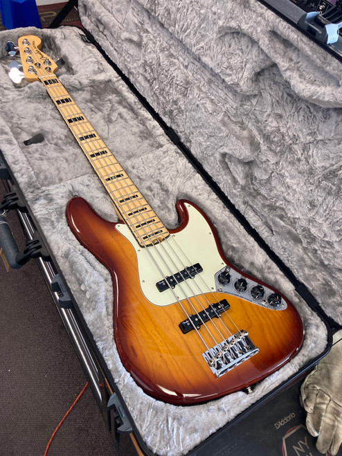 Used Fender AMERICAN ELITE JAZZ BASS V Bass Guitar Sunburst 5-String 40085-S000105344