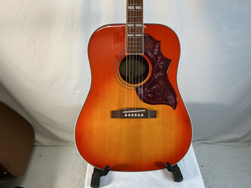 Vist Large View of Product Image Which is Used Epiphone HUMMINGBIRD STUDIO Laminate Top Acoustic Guitar Cherry Sunburst 40012-S000302428
