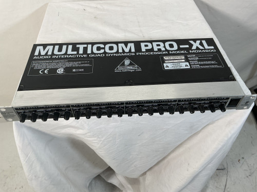 Used Behringer MULTICOM PRO XL MDX4600 Compressor 40012-S000302434 Vist Large View of Product Image Which is Used Behringer MULTICOM PRO XL MDX4600 Compressor
