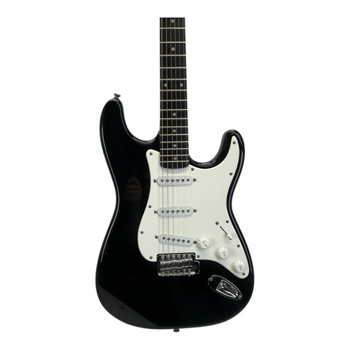 Used Squier 2003 Affinity Strat S Type Electric Guitar Black 6-String 41117-S000050740