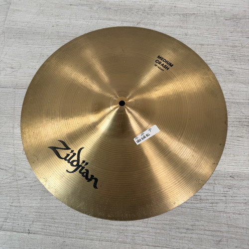 Used Zildjian A Series Medium Crash Cymbal - 18-inch - AS IS - Bell Crack - See Photos 40112-S000178058