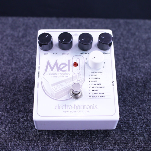 Used Electro Harmonix (E/H) MEL9 TAPE REPLAY PEDAL Guitar Effects Pedal 40123-S000130099