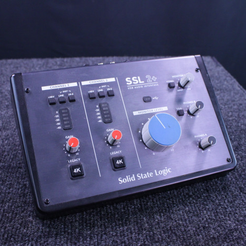 Used Solid State Logic - SSL 2+ USB AUDIO INTERFACE Computer Interface 2 A/D Recording Inputs 40123-S000130102