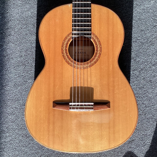 Used Stephen Kakos Classical Acoustic Solid Top Acoustic Guitar - Repaired Cracks - See Photos 40111-S000187291