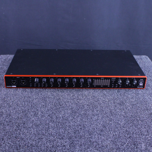Used Focusrite SCARLETT 18I20 3RD GEN INTERFACE Rackmount Recording Device 40123-S000130139