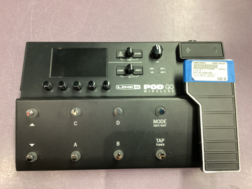 Used Line 6 POD GO WIRELESS Floorboard Amp Modeling + FX 40107-S000152547