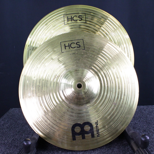 Used Meinl 13 HCS HI HATS Hi Hat Cymbals 13" 40123-S000130150