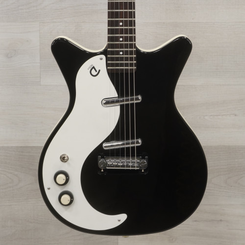 Used Danelectro 59m Nos+ Left Handed Electric Guitar Black 40015-S000327482