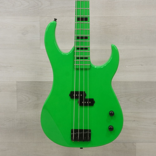 Used Dean Custom Zone Bass Guitar Green 40015-S000327486