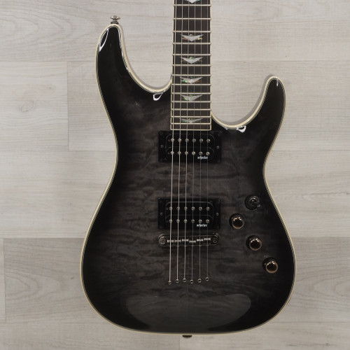 Used Schecter Omen Extreme 6 Electric Guitar Black 40015-S000327488