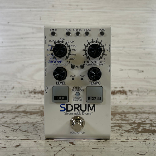 Used - Digitech SDRUM STRUMMABLE DRUMS Pedal 40087-S000231583