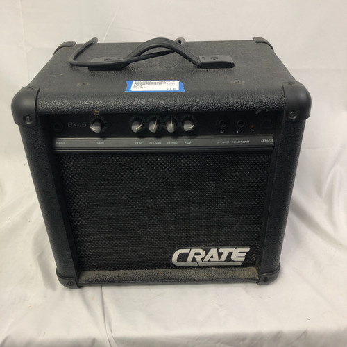 Used Crate BX-15 1 x 10 Bass Combo Amplifier 1 x 10 41128-S000105853