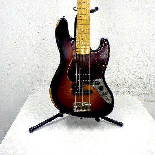 Used Fender American Standard 5 String Jazz Bass Sunburst 40042-S000258200