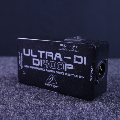 Used Behringer ULTRA-DI DI400P Direct Box 40123-S000130155