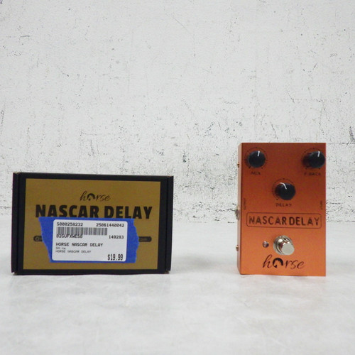 Used Horse Nascar Delay Guitar Effects Pedal 40042-S000258232