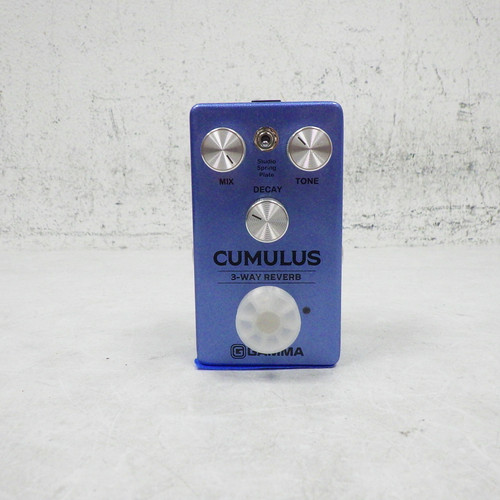 Used Gamma Cumulus 3-Way Reverb Pedal 40042-S000258233