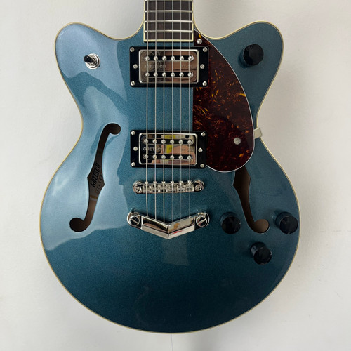 Used Gretsch G2655 Semi-Hollow Electric Guitar Blue 6-String 41124-S000204346