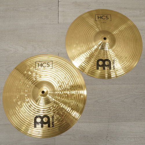 Used Meinl 14" Hcs Hi Hat Cymbal Pair 40015-S000327534