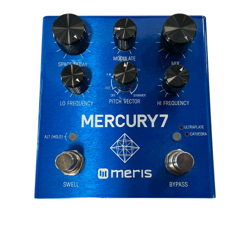 Used Meris MERCURY 7 Reverb Pedal 40009-S000305918