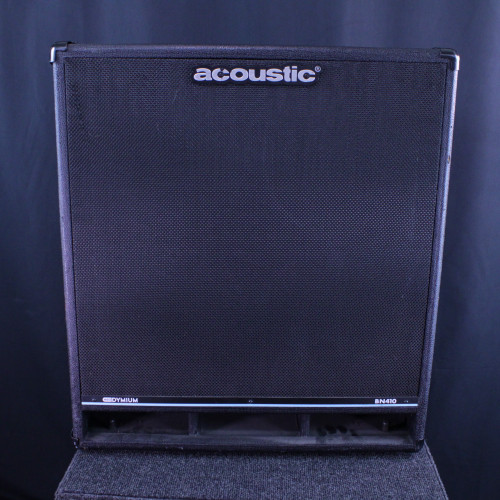 Used Acoustic BN410 BASS CAB 4 x 10 Bass Guitar Cabinet 4 x 10 40123-S000130173