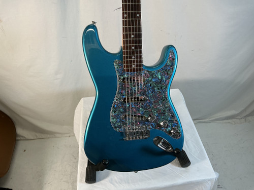 Used BLUE STRAT TYPE GUITAR S Type Electric Guitar Blue 6-String 40012-S000302559