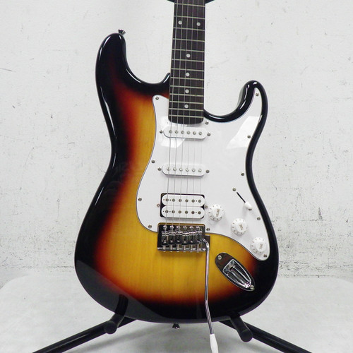 Used Donner Standard Series S Type Electric Guitar Sunburst 40042-S000258255
