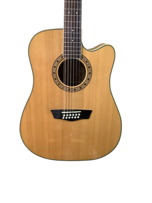 Used Washburn WD30SCE/12 Acoustic Guitar Natural 40083-S000152350