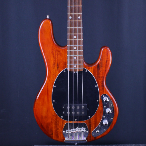 Used Sterling by Ernie Ball STINGRAY SUB 4 WALNUT SATIN Bass Guitar Wood 4-String 40123-S000130181