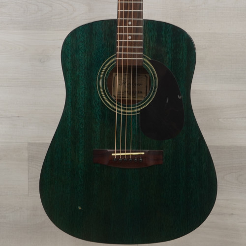Used Hohner HW-300 Laminate Top Acoustic Guitar Green 40015-S000327571