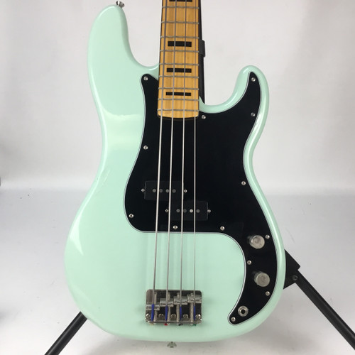 Used Squier CLASSIC VIBE 70S P BASS P Type Bass Guitar Blue 4-String 41110-S000069549
