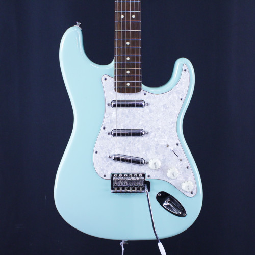 Used Squier VINTAGE MODIFIED STRATOCASTER 2013 S Type Electric Guitar Blue 6-String 40123-S000130204