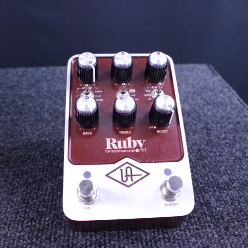 Used UAFX RUBY 63 TOP BOOST AMP PEDAL Amp Modeling Pedal 40123-S000130213