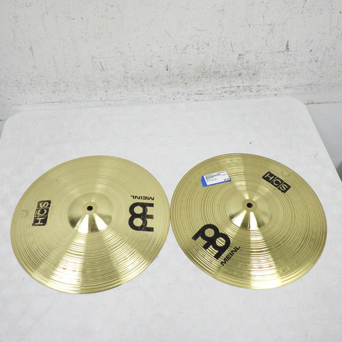 Used Meinl 14 Inch HCS Hi Hat Cymbals 40042-S000258318