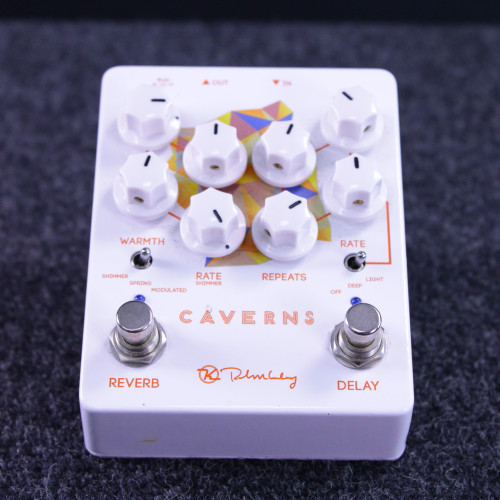 Used Keeley CAVERNS REVERB/DELAY PEDAL Reverb Pedal 40123-S000130217